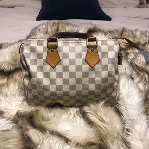 Louis Vuitton Speedy 25 Damier Azur